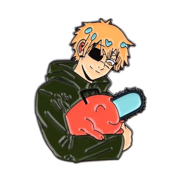 Chainsaw Man DENJI meets POCHITA Anime Manga  Enamel Pins 14 - Picture 1 of 1